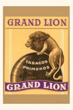 portada Vintage Journal Grande Lion Label (en Inglés)