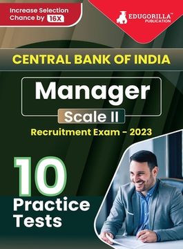 portada Central Bank of India Manager Scale II Recruitment Exam Book 2023 (English Edition) - 10 Practice Tests (1000 Solved MCQ) with Free Access To Online T (en Inglés)