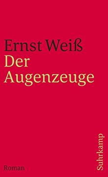 portada Der Augenzeuge: Roman (Suhrkamp Taschenbuch) (in German)