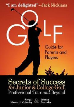 portada golf guide for parents and players (en Inglés)