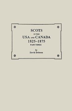 portada scots in the usa and canada, 1825-1875. part three (en Inglés)