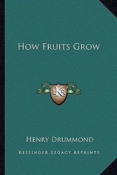 portada how fruits grow (en Inglés)