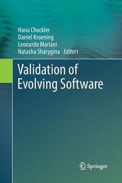 portada Validation of Evolving Software