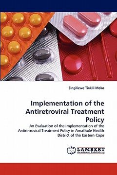 portada implementation of the antiretroviral treatment policy