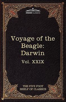 portada the voyage of the beagle: the five foot shelf of classics, vol. xxix (in 51 volumes) (in English)