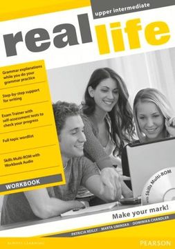 portada Real Life Global Upper Intermediate Workbook & Multi-Rom Pack (en Inglés)