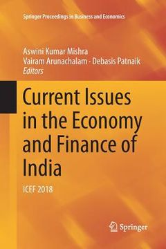 portada Current Issues in the Economy and Finance of India: Icef 2018
