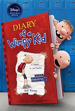 portada Diary of a Wimpy kid (Book 1): Special Disney+ Cover Edition (en Inglés)