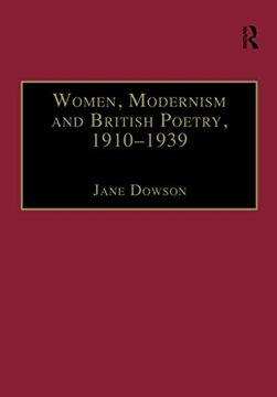 portada Women, Modernism and British Poetry, 1910 1939: Resisting Femininity (en Inglés)