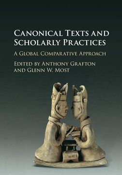 portada Canonical Texts and Scholarly Practices (en Inglés)