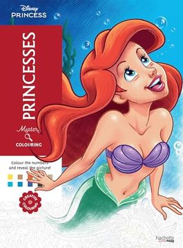 portada Mystery Colouring - Princesses: Reveal Iconic Disney Characters With Colour by Number