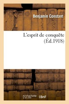 portada L'esprit de conquête (Philosophie)