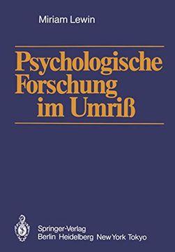 portada Psychologische Forschung im Umriß (in German)