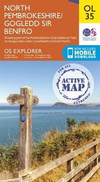 portada North Pembrokeshire (os Explorer Active Map) (en Inglés)