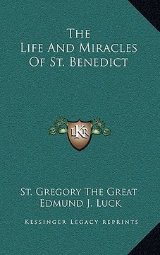 portada the life and miracles of st. benedict (in English)