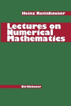 portada Lectures on Numerical Mathematics