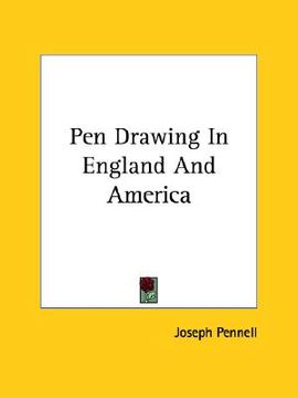 portada pen drawing in england and america (en Inglés)