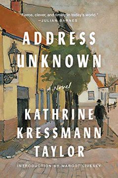 portada Address Unknown: A Novel (in English)