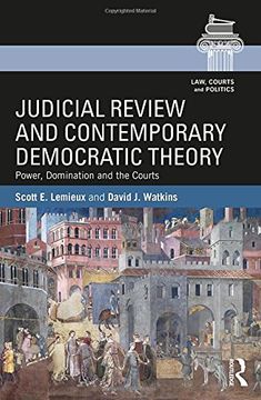 portada Judicial Review and Contemporary Democratic Theory: Power, Domination, and the Courts (Law, Courts and Politics) (in English)