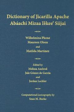 portada dictionary of jicarilla apache: abaachi mizaa ilkee' siijai