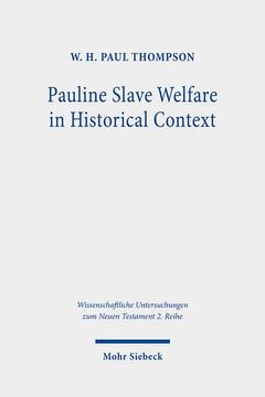 portada Pauline Slave Welfare in Historical Context: An Equality Analysis (in English)