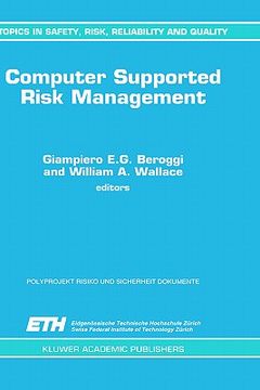 portada computer supported risk management (en Inglés)