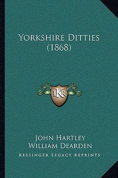 portada yorkshire ditties (1868) (en Inglés)