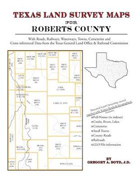 portada Texas Land Survey Maps for Roberts County (in English)