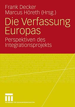 portada Die Verfassung Europas: Perspektiven des Integrationsprojekts (en Alemán)