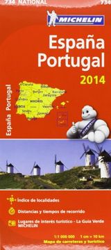 portada ESPAÚA Y PORTUGAL 2014.ROJO.MICHELIN. (in Spanish)