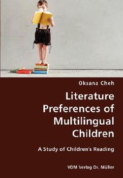 portada literature preferences of multilingual children- a study of children's reading (en Inglés)