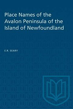 portada Place Names of the Avalon Peninsula of the Island of Newfoundland (Heritage) (in English)