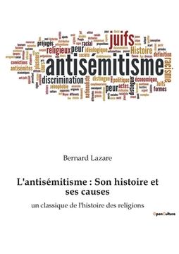 portada L'antisémitisme: Son histoire et ses causes: un classique de l'histoire des religions 