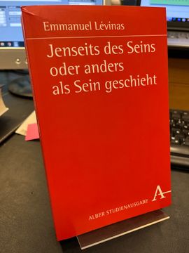 portada Jenseits Des Seins Oder Anders ALS Sein Geschieht (in German)