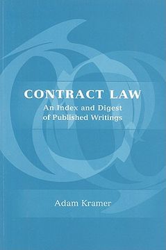 contract law,an index and digest of published writings
