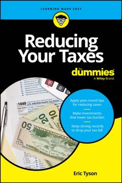 portada Reducing Your Taxes For Dummies (en Inglés)