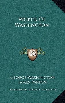 portada words of washington (en Inglés)