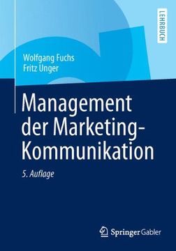 portada Management der Marketing-Kommunikation (en Alemán)