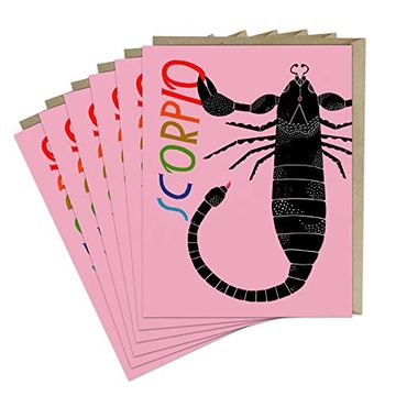 portada 6-Pack Lisa Congdon for em & Friends Scorpio Cards (en Inglés)