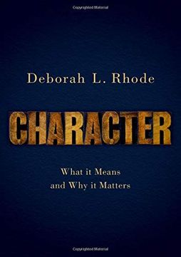 portada Character: What it Means and why it Matters (en Inglés)