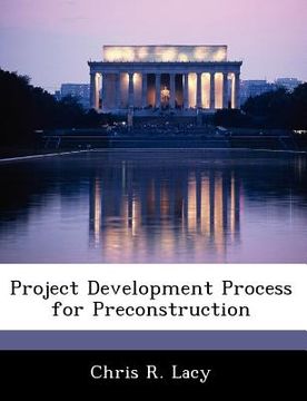portada project development process for preconstruction (en Inglés)