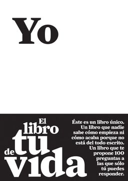 portada Yo. El Libro de tu Vida (in Spanish)