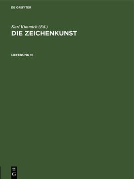 portada Die Zeichenkunst. Lieferung 16 (in German)