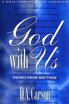 portada god with us: themes from matthew (in English)