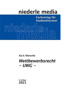 portada Wettbewerbsrecht - uwg (en Alemán)