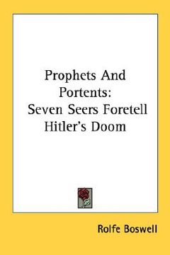 portada prophets and portents: seven seers foretell hitler's doom (en Inglés)