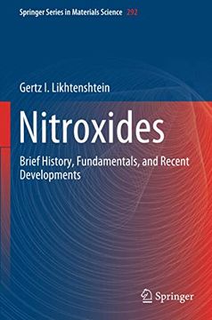 portada Nitroxides: Brief History, Fundamentals, and Recent Developments: 292 (Springer Series in Materials Science) (en Inglés)