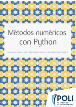 portada Métodos Numéricos con Python