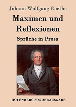 portada Maximen und Reflexionen: Sprüche in Prosa (en Alemán)
