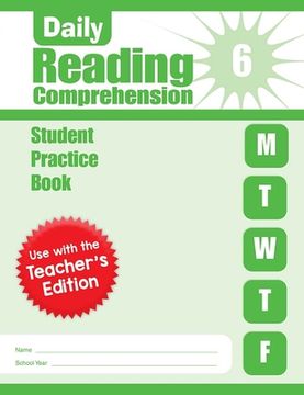 portada Daily Reading Comprehension, Grade 6 Student Edition Workbook (5-Pack)
